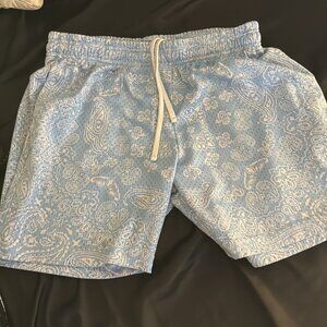 UNC Blue Bandana Mesh Shorts - Large
